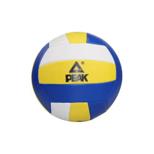 PEAK PVC Size 5 Volleyball Unisex Yellow White Blue