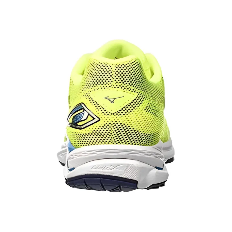 Mizuno Wave Rider 20 Low-Top Running Shoes Men's Neon Green-3