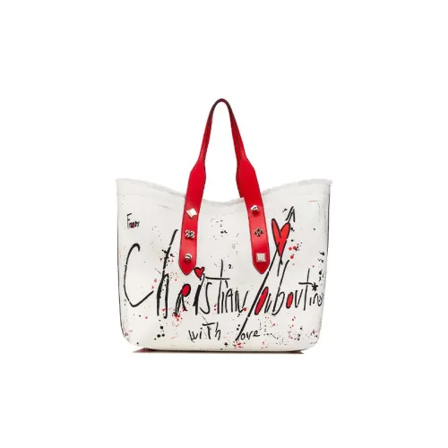 CL LUBOTING Canvas One Shoulder Canvas Bag Handbag Women's White