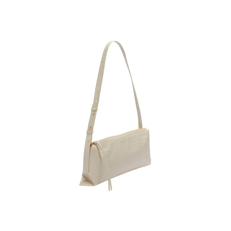 JIL SANDER Embossed Logo Printed Crossbody Bag-1