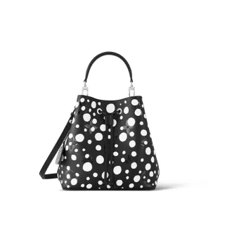 LOUIS VUITTON X Yayoi Kusama NeoNoe Mm Black/White
