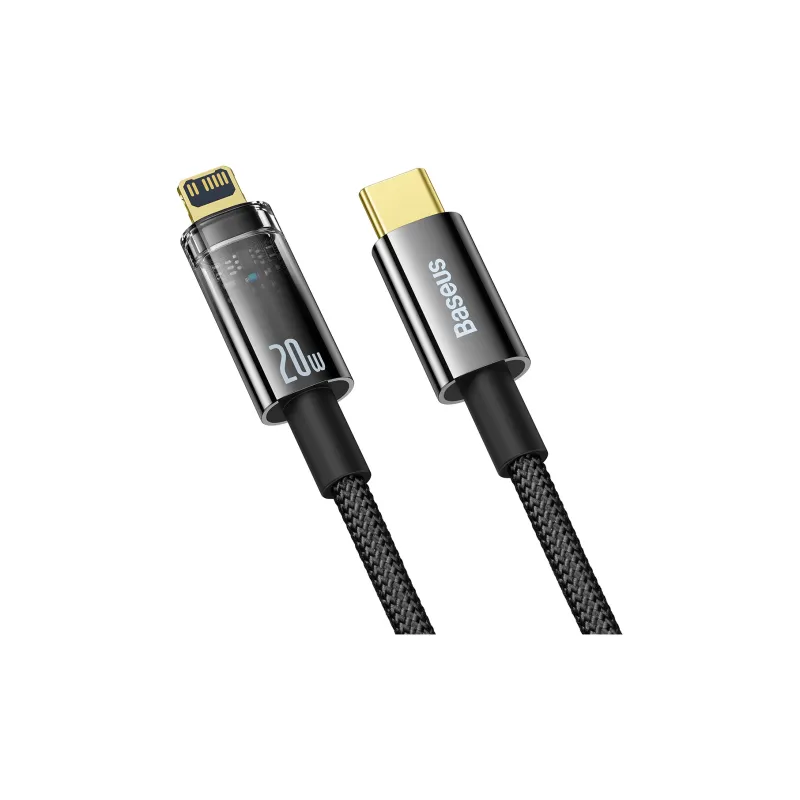 Baseus Explorer Collection Type C To Lightning Smart Power off Fast Charging Cables-1