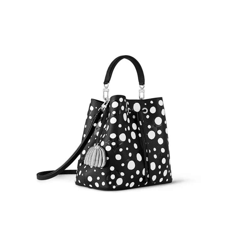 LOUIS VUITTON X Yayoi Kusama NeoNoe Mm Black/White-1