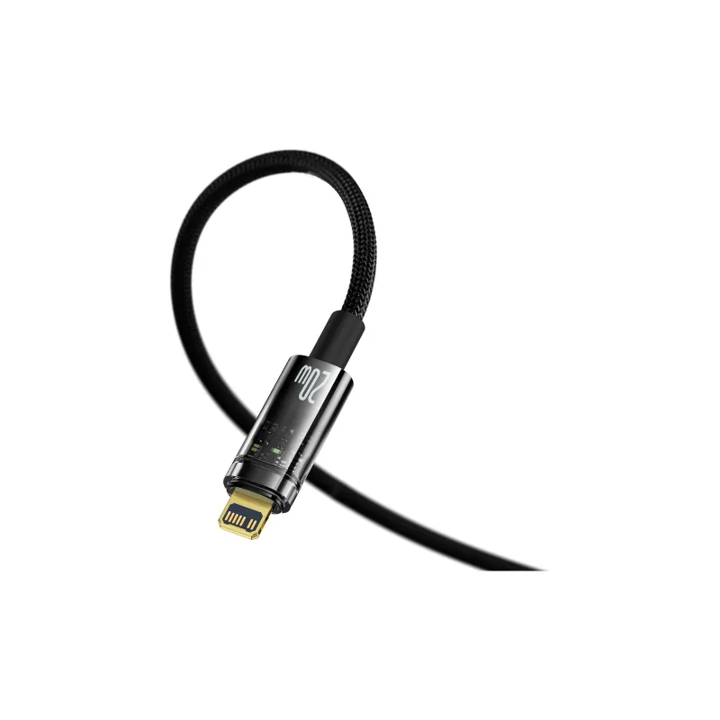 Baseus Explorer Collection Type C To Lightning Smart Power off Fast Charging Cables-2
