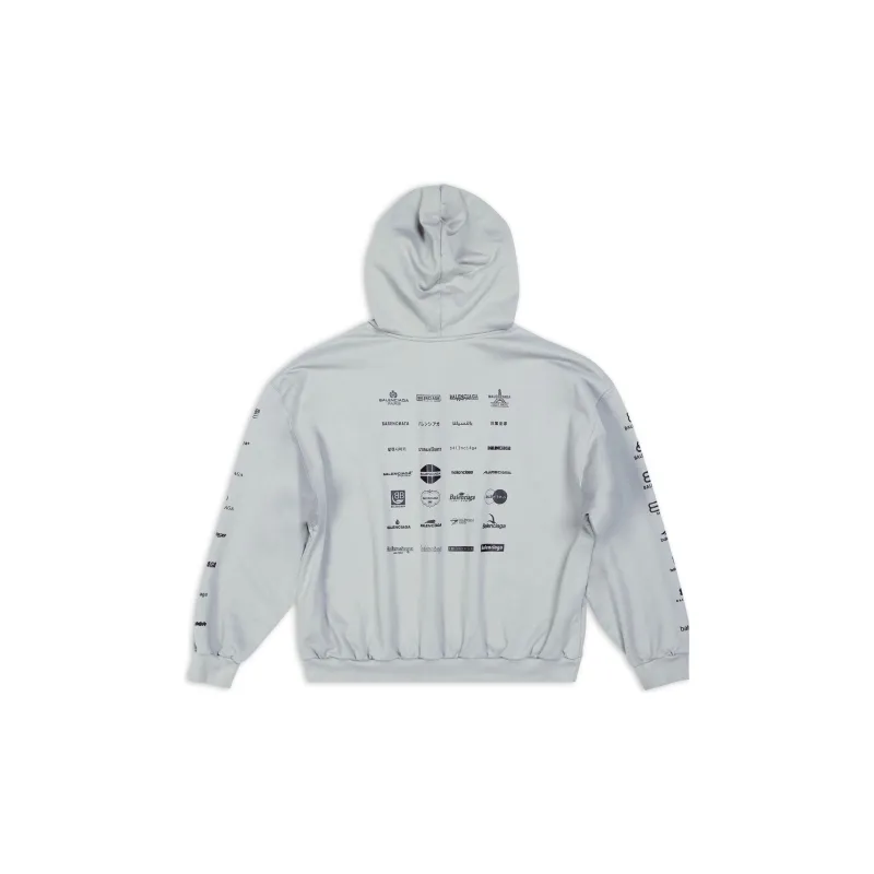Balenciaga SS23 Sweatshirt Loose Fit Unisex Gray-1