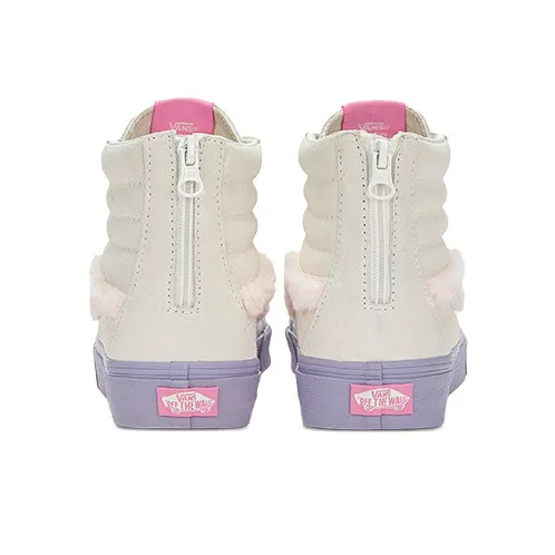 Vans SK8 HI 'Cream Purple Pink'-3