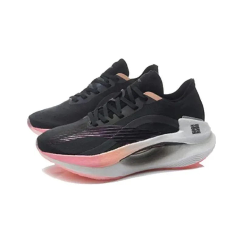 LiNing Absolute Phantom 1.0 Cushioning Breathable Abrasion Resistant Slip Resistant Low Top Running Shoes Women's Black-2