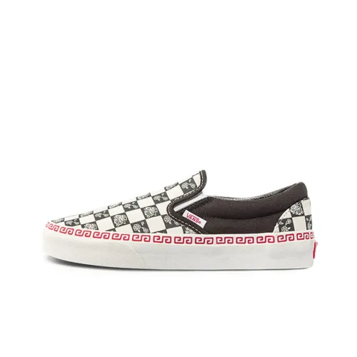 Vans Slip-on Skateboard Shoes Unisex Low-Top Black/White