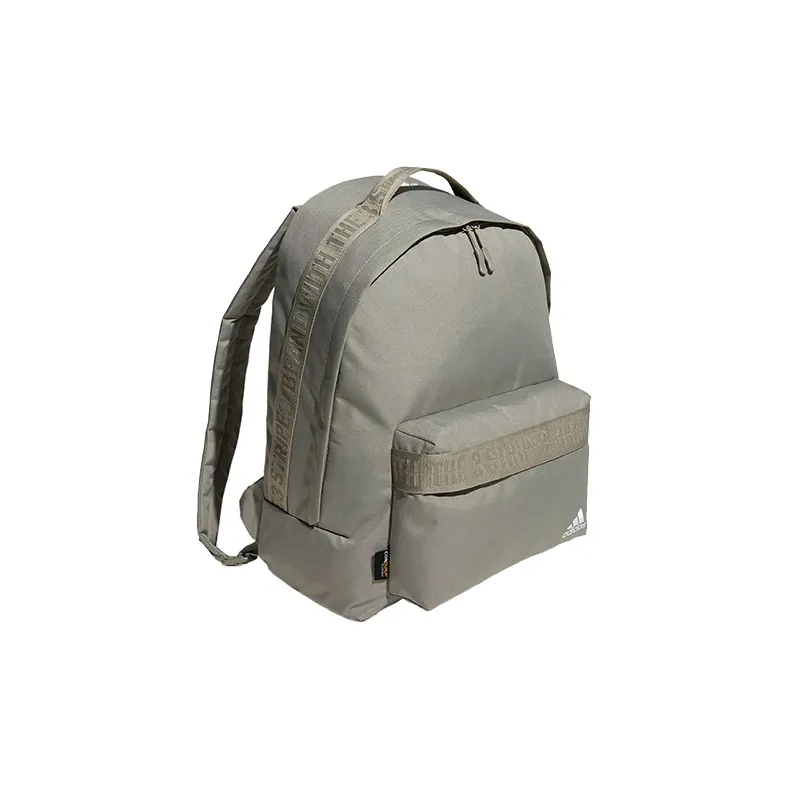Adidas Polyester Backpack Unisex Silver Gray-1