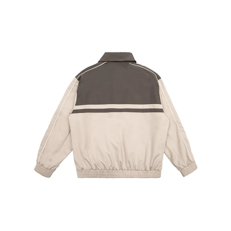 EMPTY REFERENCE Zip Up Jackets Unisex Gray-1