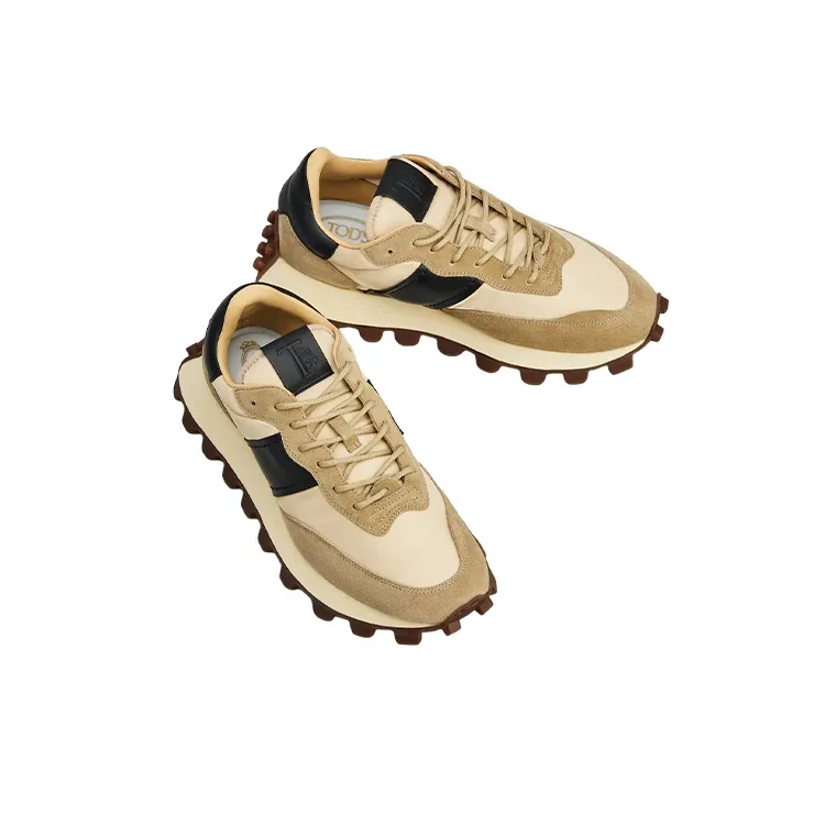 TOD'S 1T Panelled Lace-Up Sneakers-1