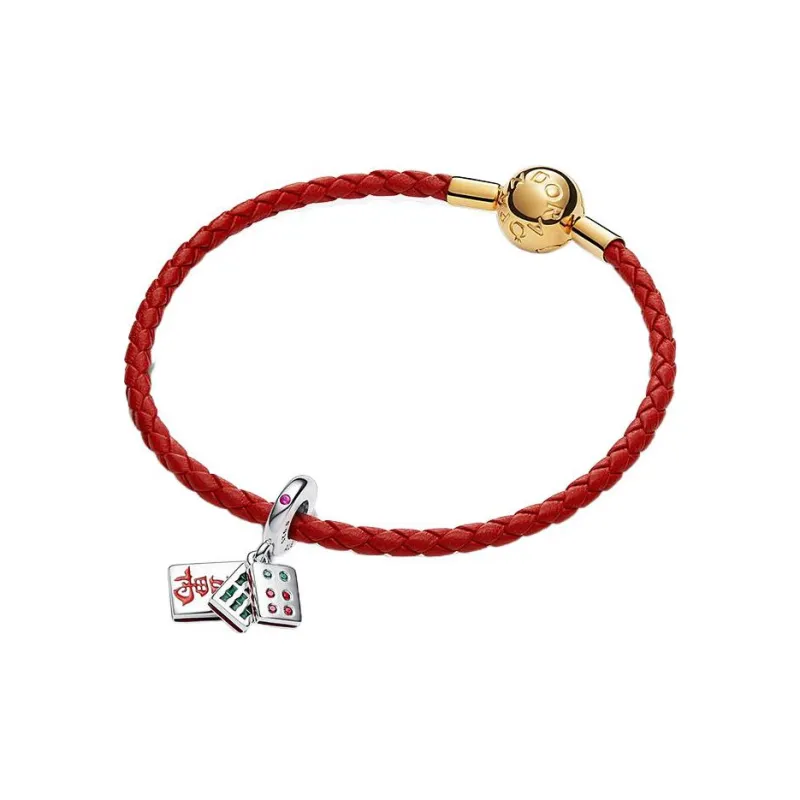 Pandora Bracelets Women's Red-0