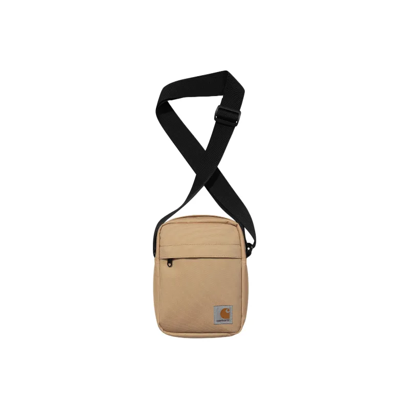 Carhartt WIP Recycled Polyester Patchwork Canvas Camera Bag Canvas Bag Shoulder Bag Crossbody Bag Regular Unisex Khaki-0