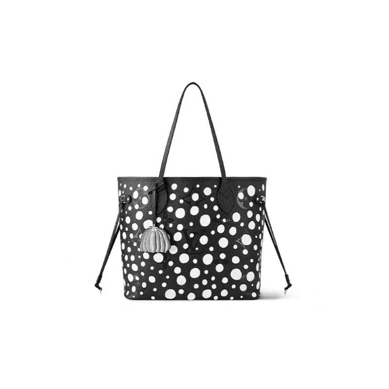 LOUIS VUITTON X Yayoi Kusama Neverfull Mm Black/White-0