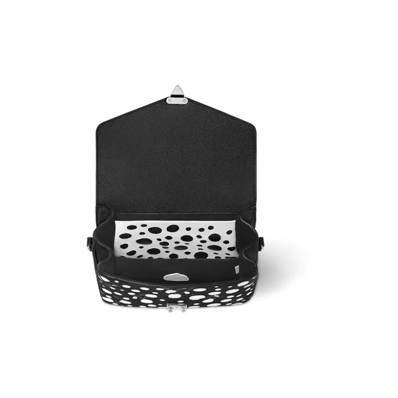LOUIS VUITTON X Yayoi Kusama Pochette Metis Black/White-3