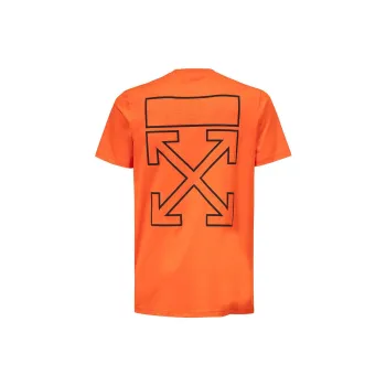 OFF WHITE T Shirts Men Orange