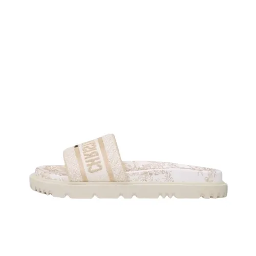 DIOR Dway Slide Slippers Women's Beige