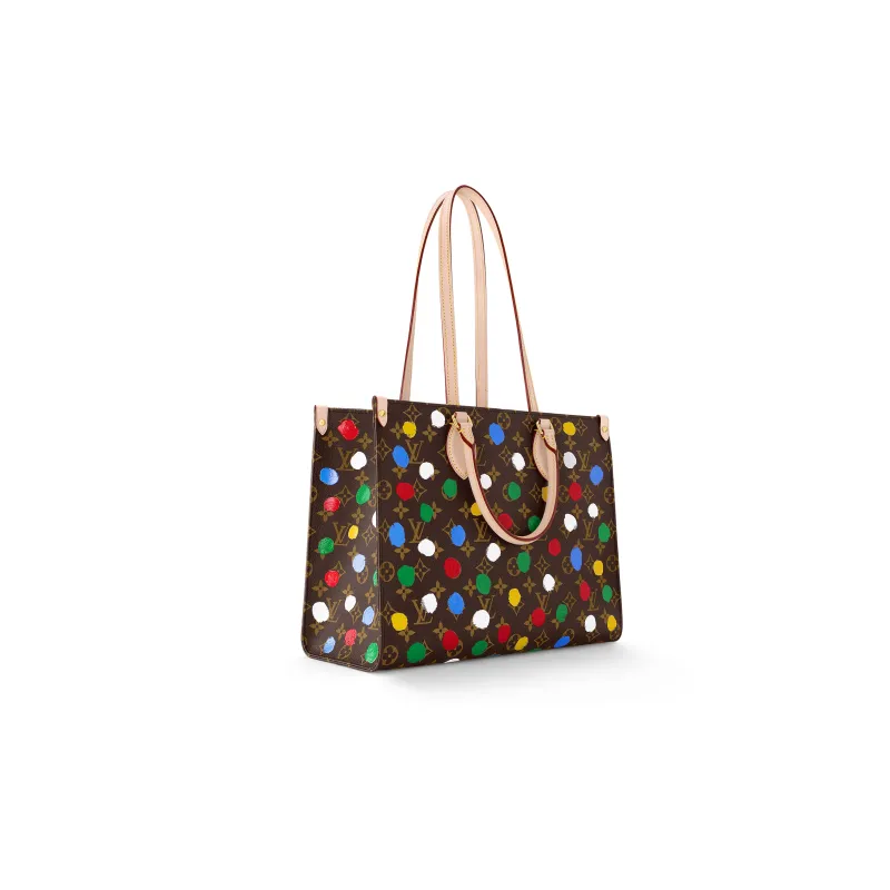 LOUIS VUITTON X Yayoi Kusama OnTheGo Mm Monogram Multicolor-1