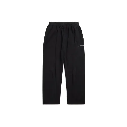 Balenciaga Knitted Sweatpants Unisex Black