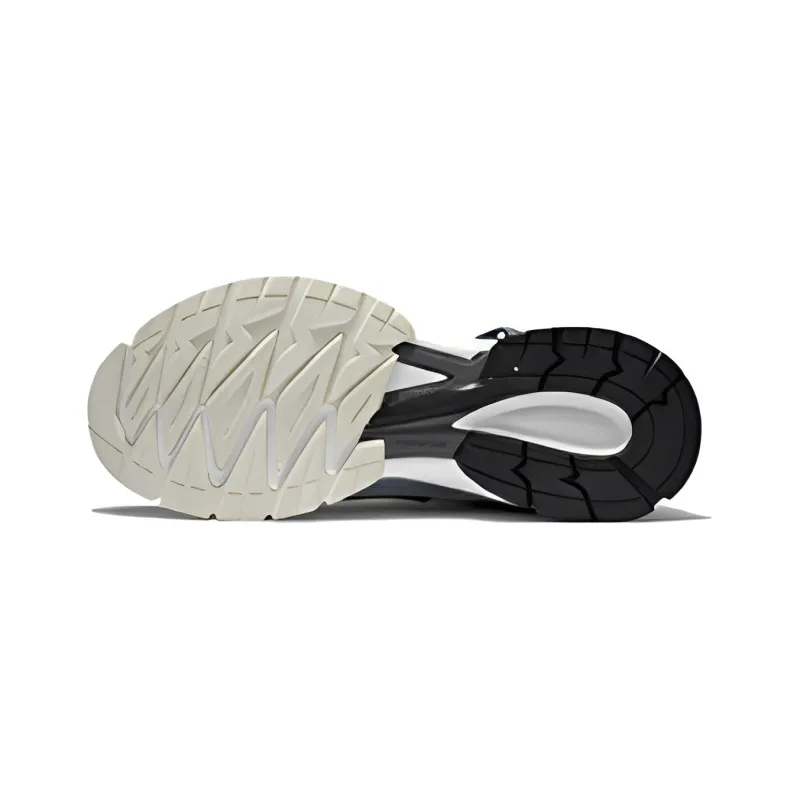 LiNing Cushioning, Slip Resistant, Abrasion Resistant, Breathable, Lightweight Low Top Running Shoes Men's Blue White-3