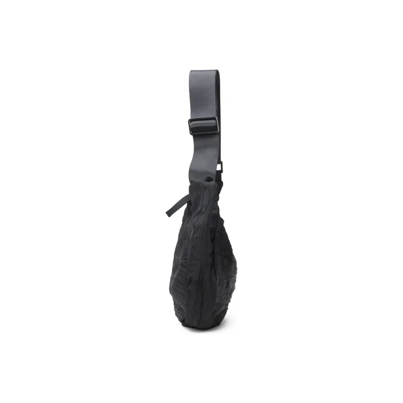 RUIGOR Fabric Dumpling Bag Shoulder Bag Crossbody Bag Regular Unisex Black-4