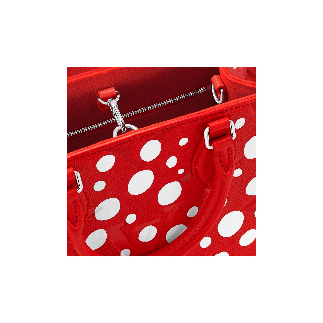 LARGE LOUIS VUITTON X YAYOI KUSAMA on sale DOTS RED LIMITED GIFT BAG 2023