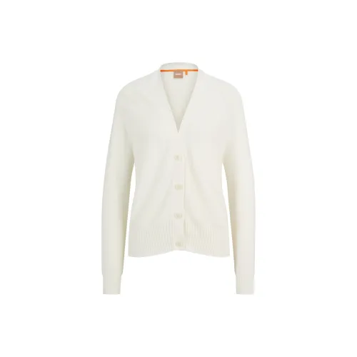 HUGO BOSS Cashmere Sweaters Women's White