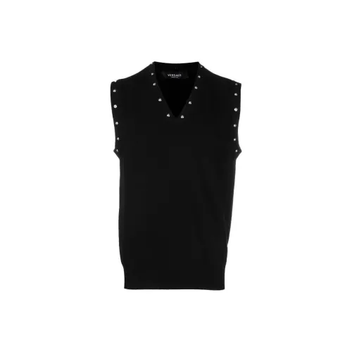 VERSACE Vest Men Black