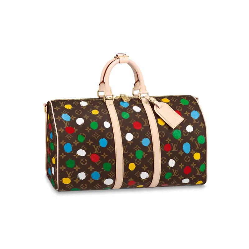 LOUIS VUITTON X Yayoi Kusama Keepall 45 Monogram Multicolor-3