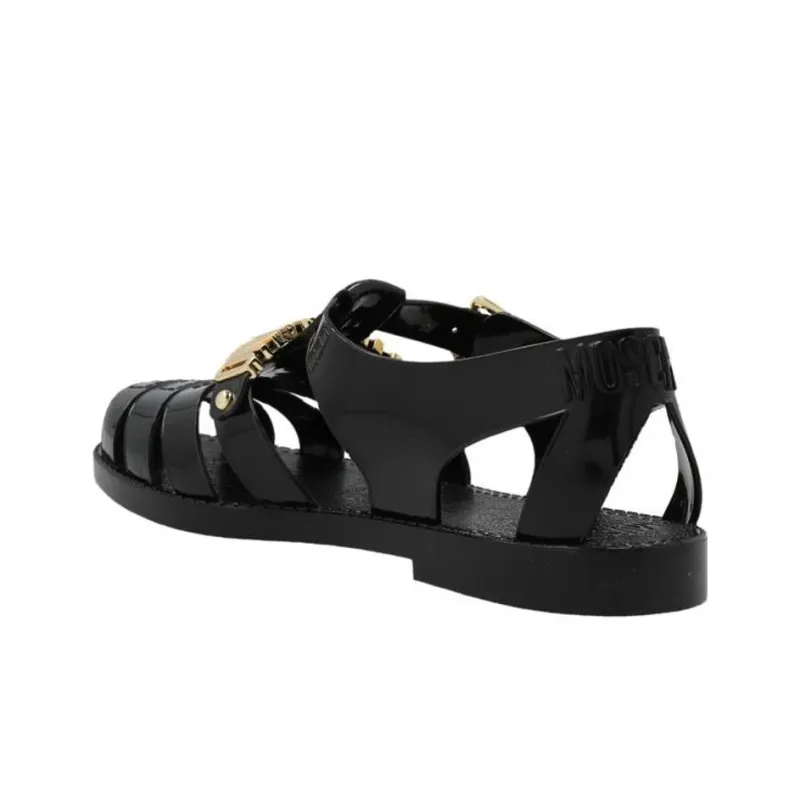 MOSCHINO Roman Sandals Women's Black-1