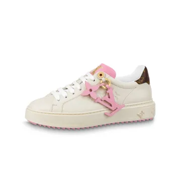 LOUIS VUITTON Time Out Sneakers 'Beige Pink' Women's