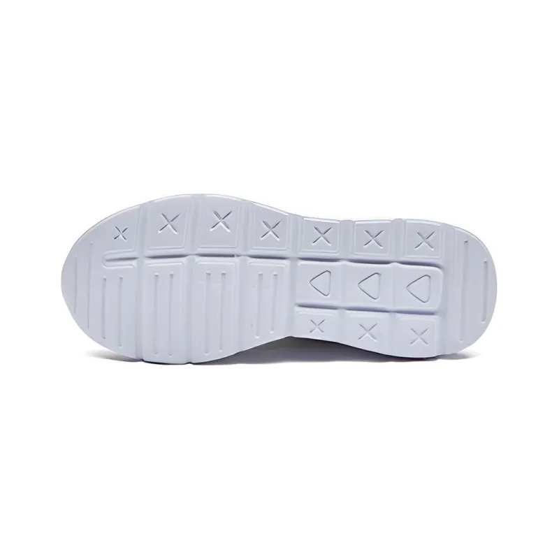 Erke Shock Absorbers With Slip Resistant And Abrasion Resistant Properties Low Top Running Shoes Men's Gray Yellow-3