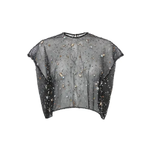 Alexander McQueen Crop Tops Women's Black