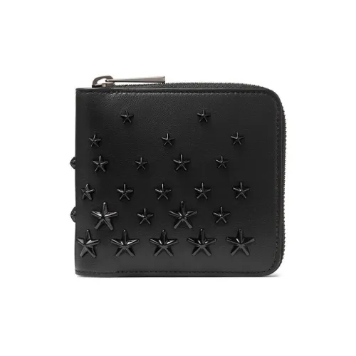 Jimmy Choo Calfskin Wallet Men's Black