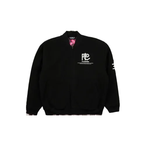 PLEASURES Jackets Unisex Black