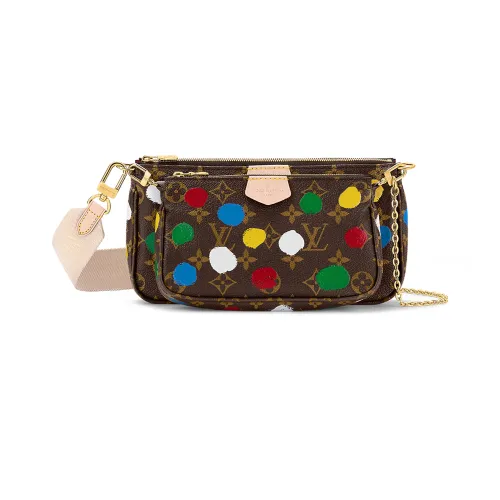 LOUIS VUITTON X Yayoi Kusama Multi Pochette Accessoires Monogram Multicolor