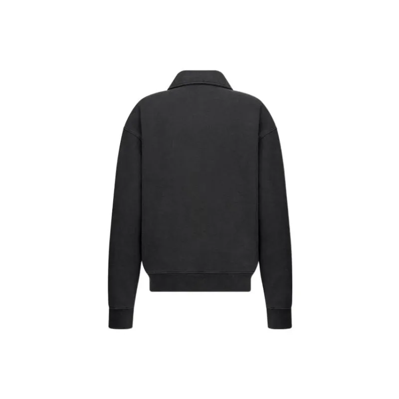 DIOR Half Zipped Long Sleeved Sweatshirt-1
