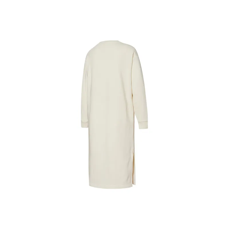 PUMA Long Sleeved Dresses Women's Ivory White-1