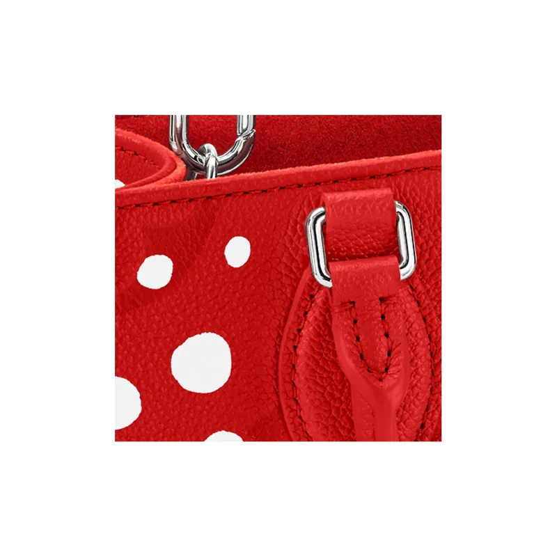 LOUIS VUITTON X Yayoi Kusama OnTheGo Pm Red/White-4