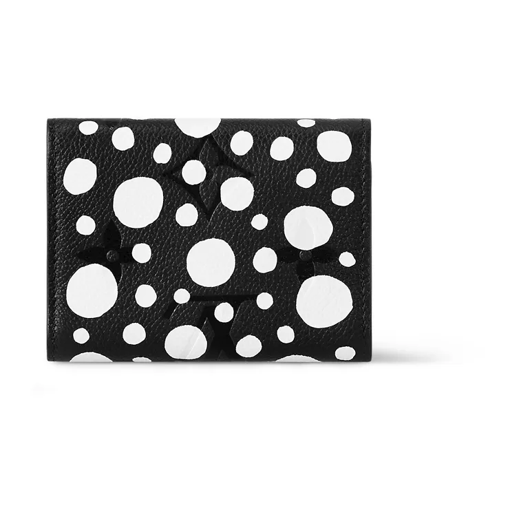 LOUIS VUITTON X Yayoi Kusama Victorine Wallet Black/White-2