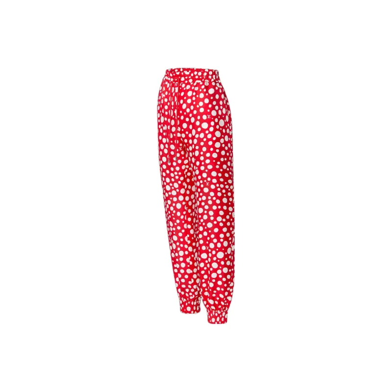 LOUIS VUITTON x Yayoi Kusama Knitted Sweatpants Women's Red-2