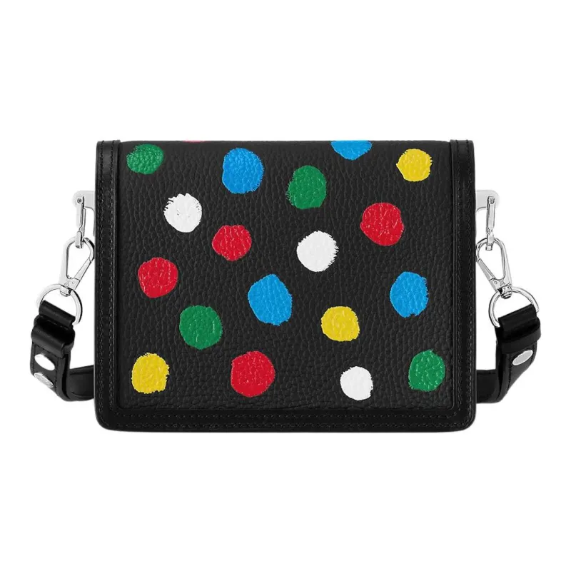 LOUIS VUITTON X Yayoi Kusama Dauphine Mini Black-2