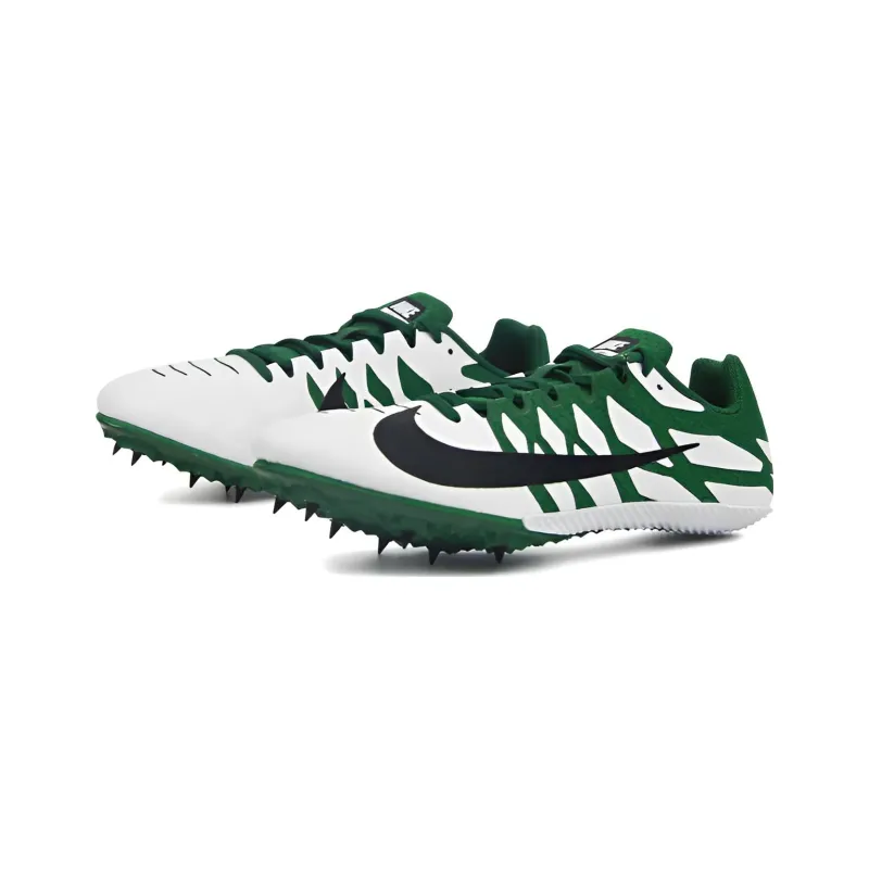Nike Zoom Rival S9 Cushioning Anti Slip And Wear Resistant Low Top Running Shoes Unisex White-2