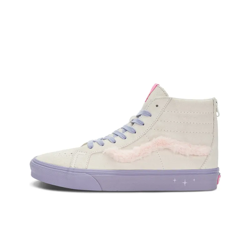 Vans SK8 HI 'Cream Purple Pink'-0