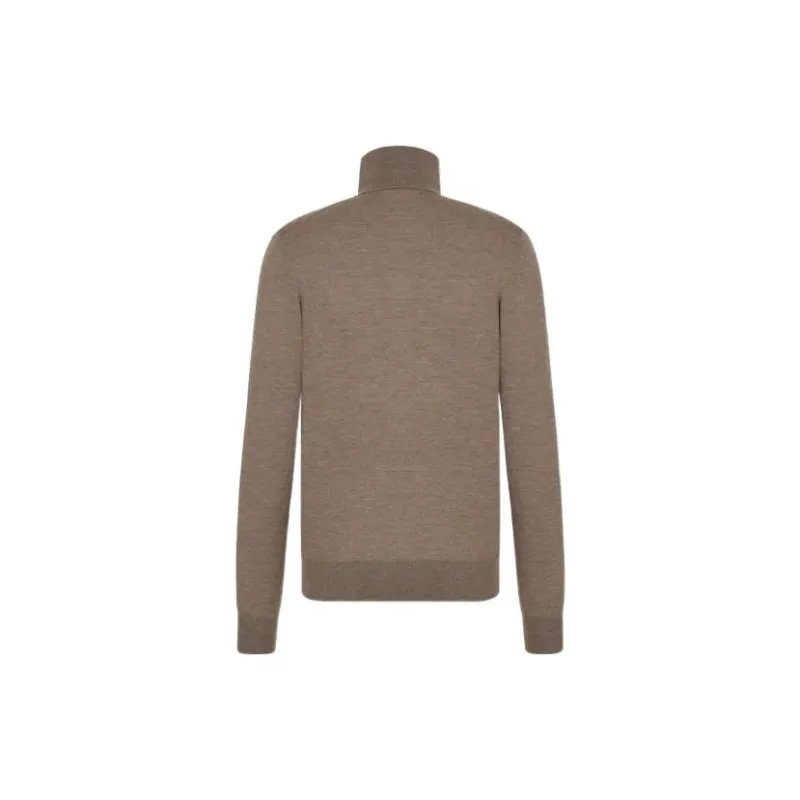 DIOR Cashmere Sweaters Men Brown-1
