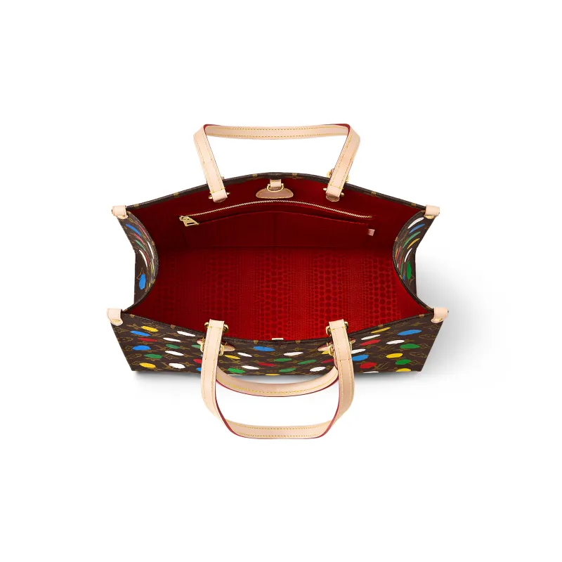 LOUIS VUITTON X Yayoi Kusama OnTheGo Mm Monogram Multicolor-3