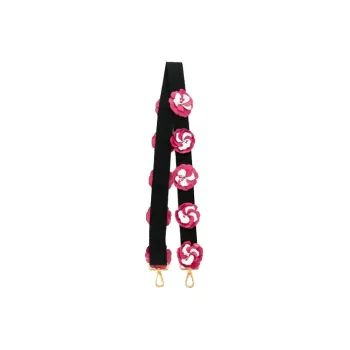 PRADA Bag Straps Women's Pink/Black