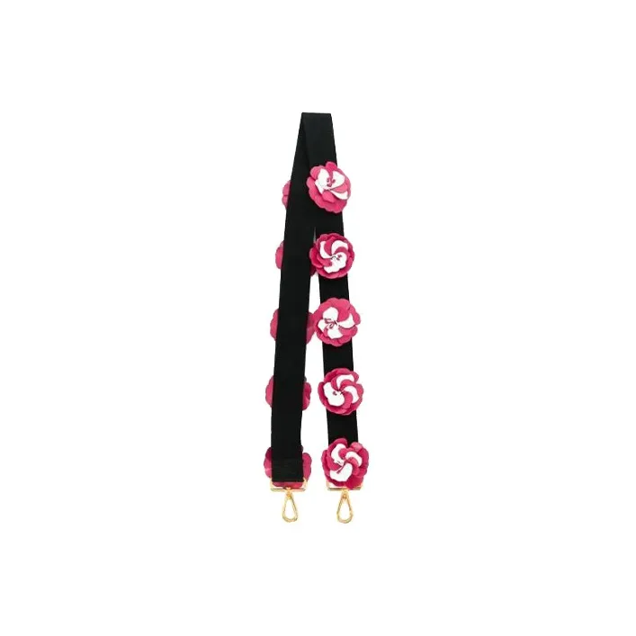 PRADA Bag Straps Women's Pink/Black-0