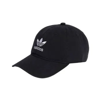 Adidas Cotton Baseball Caps Unisex Black