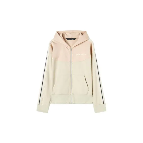 PALM ANGELS Two Tone Hooded Track Jacket 